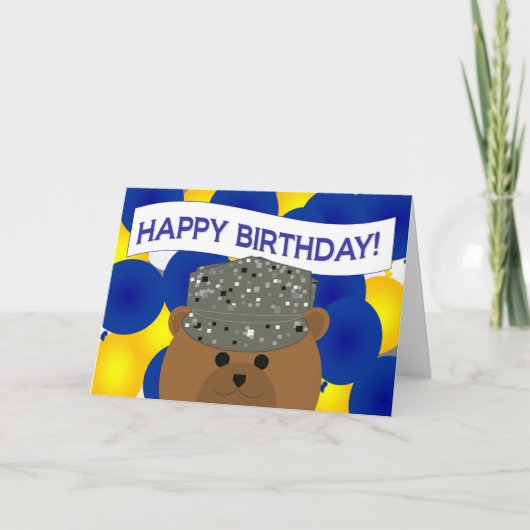 Happy Birthday Air Force Active Duty! Kaart (Voorkant)