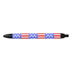 Happy Birthday America, Independence Day Zwarte Inkt Pen