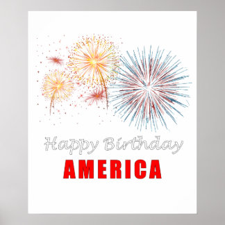 Happy Birthday Amerika Poster