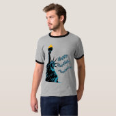 Happy Birthday Amerika T-shirt (Voorkant volledig)