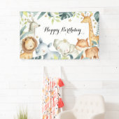 Happy Birthday Animal Banner (Insitu)