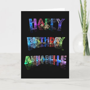 Happy Birthday Annabelle Card Kaart