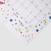 Happy Birthday April 2022 Weefselpapier Tissuepapier (Detail)