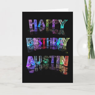 Happy Birthday Austin Card Kaart