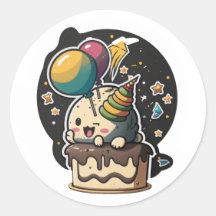 Happy Birthday" autocollant !