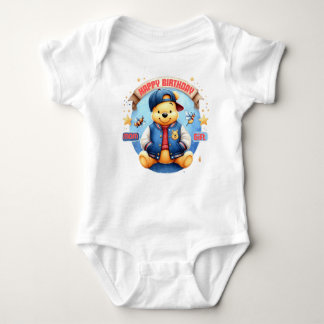 Happy Birthday Baby Romper