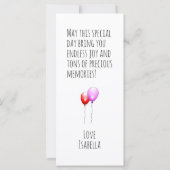 Happy Birthday-ballonnen (Achterkant)