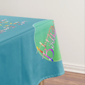 Happy Birthday-ballonnen Tafelkleed (Voorbeeld)