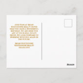 Happy Birthday ballons Chic Custom Company Briefkaart (Achterkant)