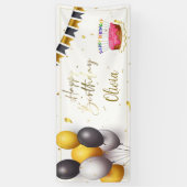  Happy Birthday Banner 2 (Verticaal)