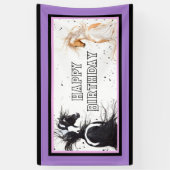 Happy Birthday Banner Horse van Bihrle (Verticaal)