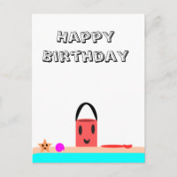 Happy Birthday Beach Fun