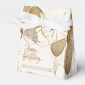 happy birthday bedankdoosjes (Voorkant Zijde)