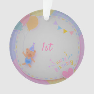 Happy Birthday Beer Ornament