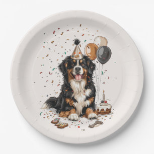 Happy Birthday Bernese Mountain Dog Papieren Bordje