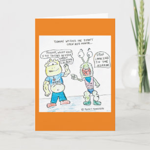 Happy Birthday beroemd gemaakt door Tommy & Grumpy Kaart