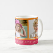 Happy Birthday Best Grandma Photo Collage Mok (Voorkant rechts)