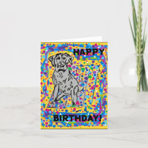 Happy Birthday Blank Inside Kaart