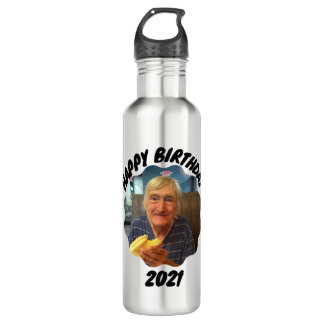 Happy Birthday Bob 2021 Water Bottle Waterfles