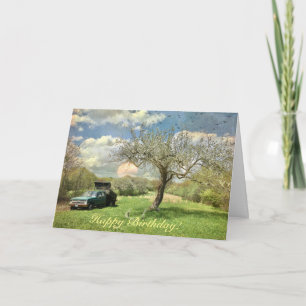 Happy Birthday Boerderij Truck Kaart