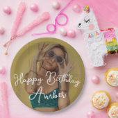 Happy Birthday - Bord voor persoonlijk fotopapier (Feest)