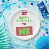 Happy Birthday Borden Papieren Bordje (Feest)