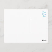 Happy Birthday Border Collie Puppy Dog Post Kaart (Achterkant)