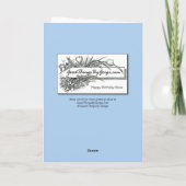 Happy Birthday Boss Jij bent de ware Kaart (Achterkant)