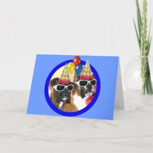 Happy Birthday Boxers wenskaart Kaart