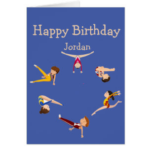 Happy Birthday Boy Girl houdt van turnscans