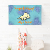Happy Birthday Boys Dinosaur Banner (Insitu)