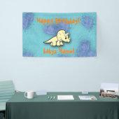 Happy Birthday Boys Dinosaur Banner (Beurs)