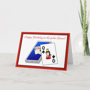 Happy Birthday bridge kaart speelkaarten poker
