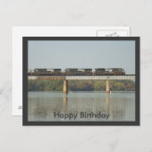 Happy Birthday Briefkaart (Voorkant / Achterkant)