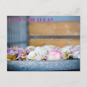 Happy Birthday Briefkaart