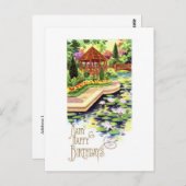  Happy Birthday Briefkaart (Voorkant / Achterkant)