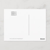  Happy Birthday Briefkaart (Achterkant)