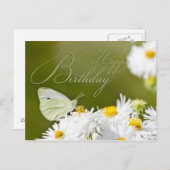 Happy Birthday Briefkaart (Voorkant / Achterkant)