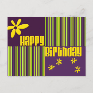 Happy Birthday Briefkaart