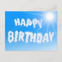 Happy Birthday Briefkaart