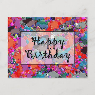 Happy Birthday Briefkaart