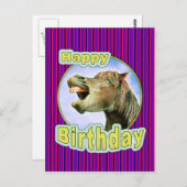 Happy Birthday Briefkaart (Voorkant / Achterkant)