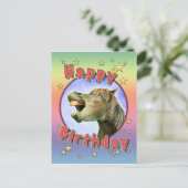 Happy Birthday Briefkaart (Staand voorkant)