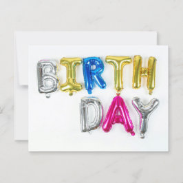 HAPPY BIRTHDAY BRIEFKAART