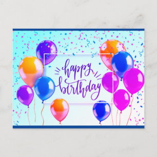 Happy Birthday Briefkaart