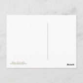 Happy Birthday Briefkaart (Achterkant)