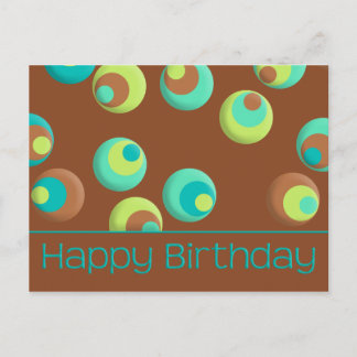 Happy Birthday Briefkaart