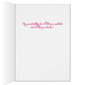 Happy Birthday Bubbles Custom Text Greeting Card (Intérieur (Droit))