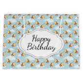 Happy Birthday Bumble Bee Groot Cadeauzakje (Voorkant)