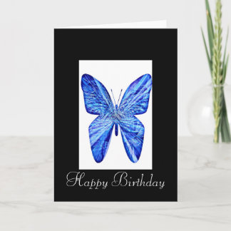 Happy Birthday Butterfly Kaart